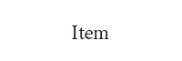 item