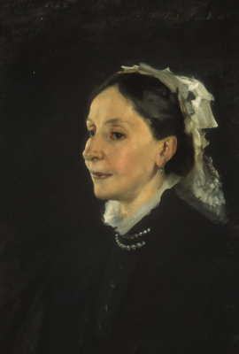 サージェント・カーティス夫人の肖像画