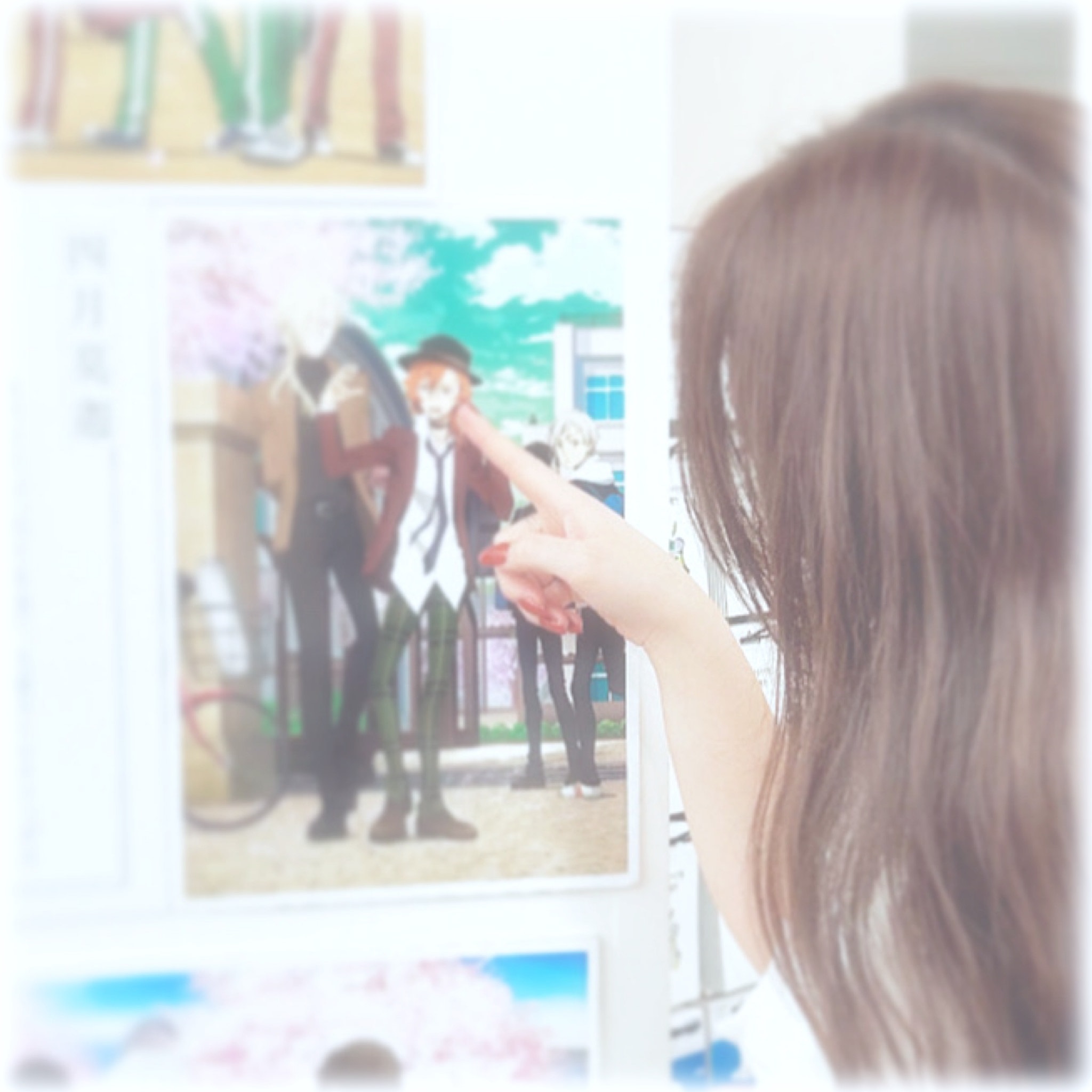 推し紹介ポーズ１