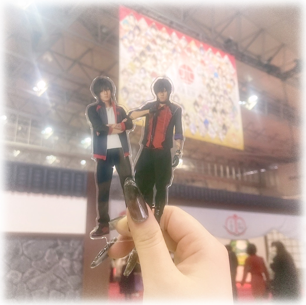 アクスタと一緒に２